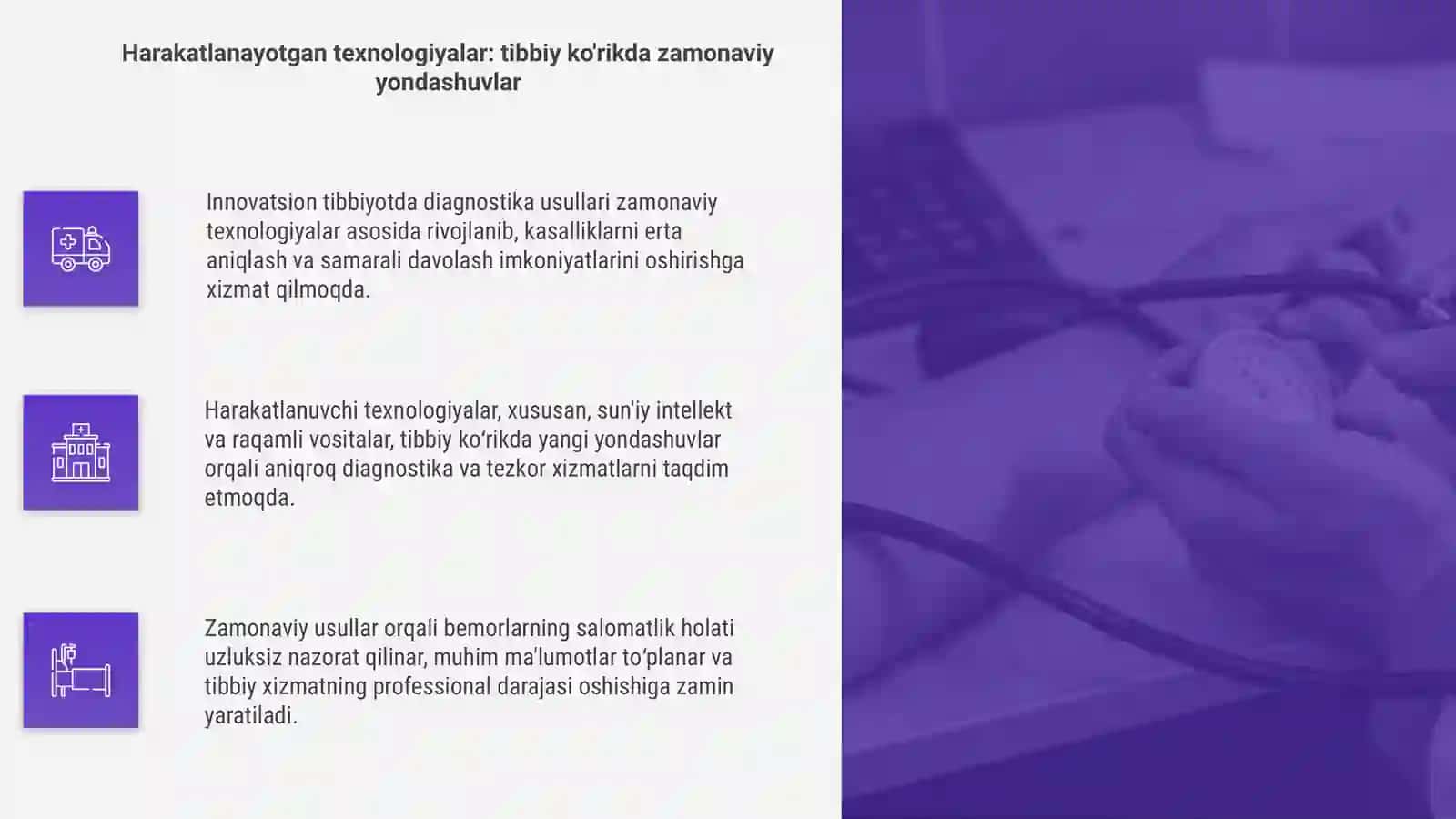 Innovatsion tibbiyotda diagnostika ussullari va ularning ahamiyati 4