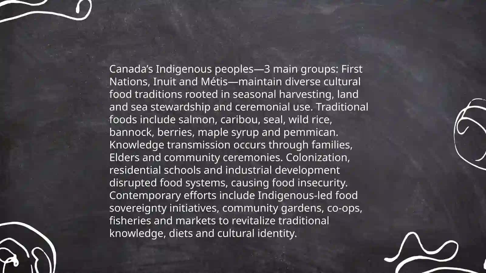 Population, Food, and Culture of Canada 4