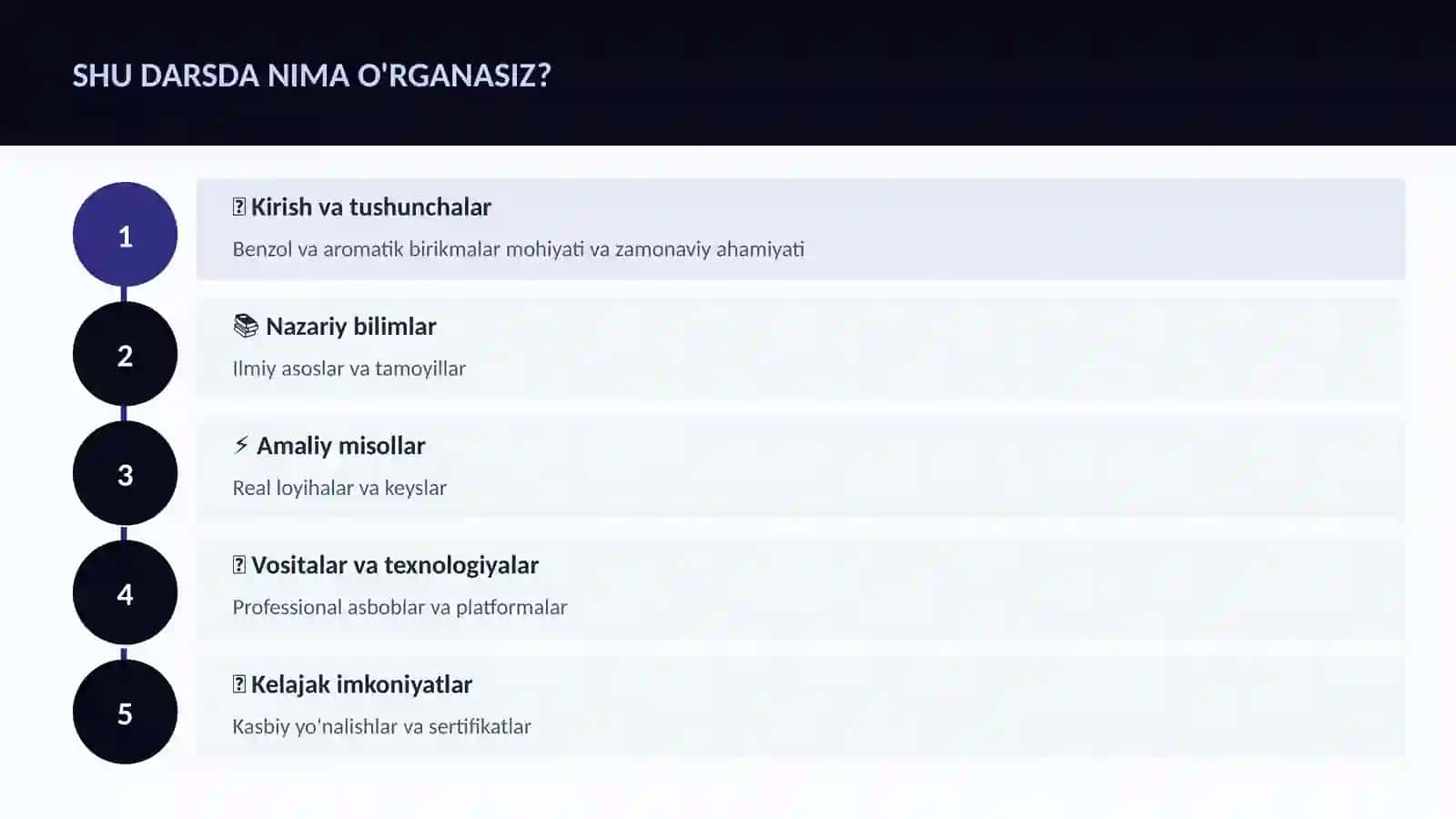 KIMYO — UY VAZIFALARI 4