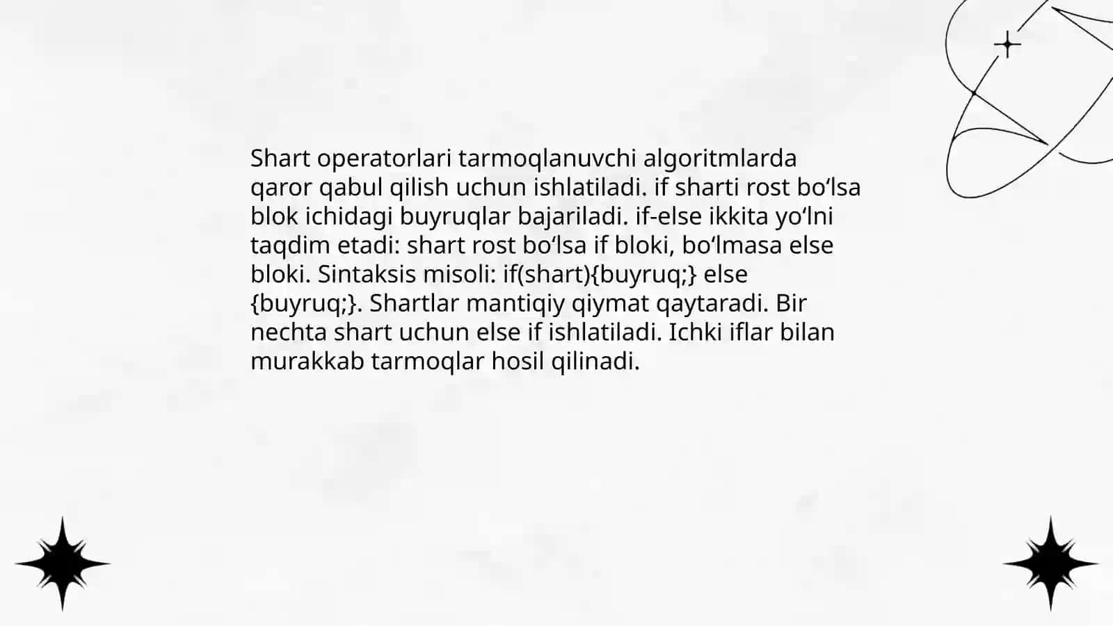 Tarmoqlanuvchi algoritmlar 4