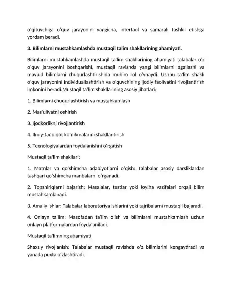 Iqtisodiy bilim asoslari fanidan yakuniy nazorat javoblari 4