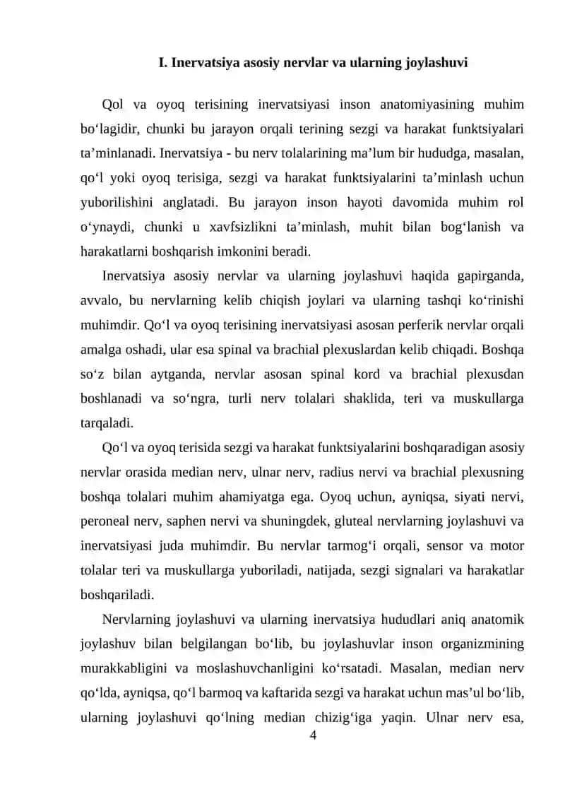 Qol va oyoq terisini inervatsiyasi 4