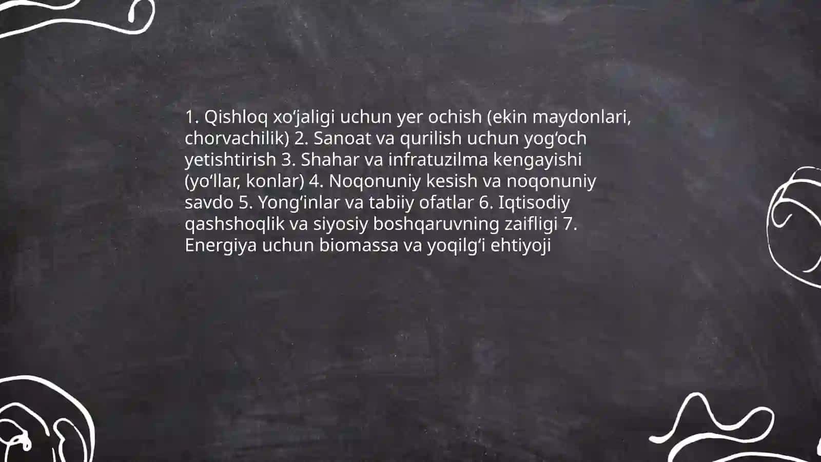 Oʻrmonlarni kesillishi 4