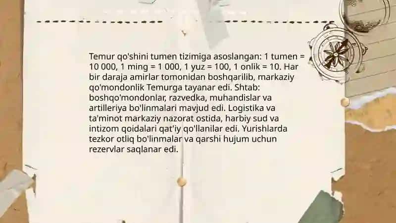 Harbiy sanat tarixi va milliy meros darsligi 4