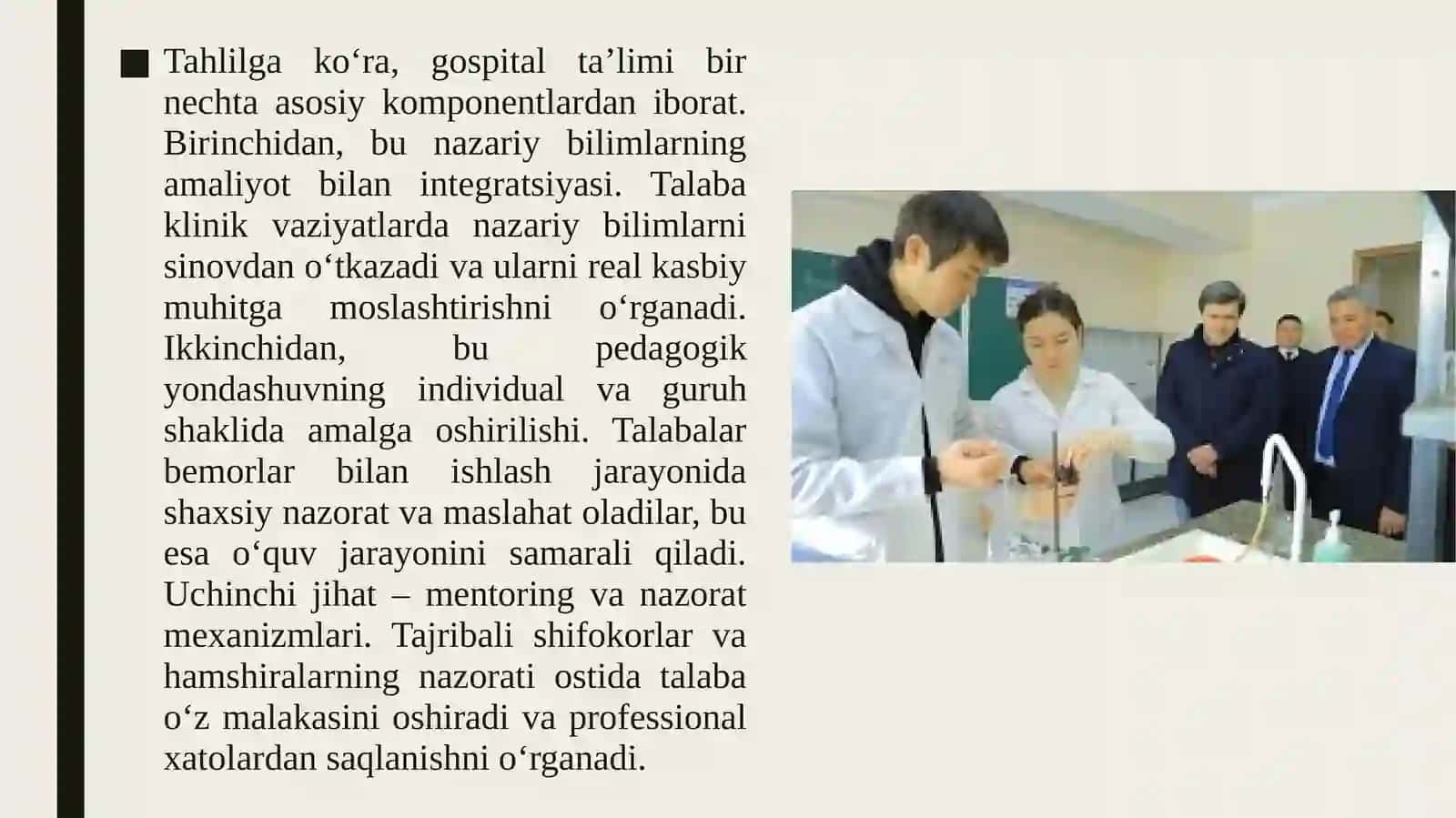 gospital taʼlim modellari tahlili va hususiyatlari 4