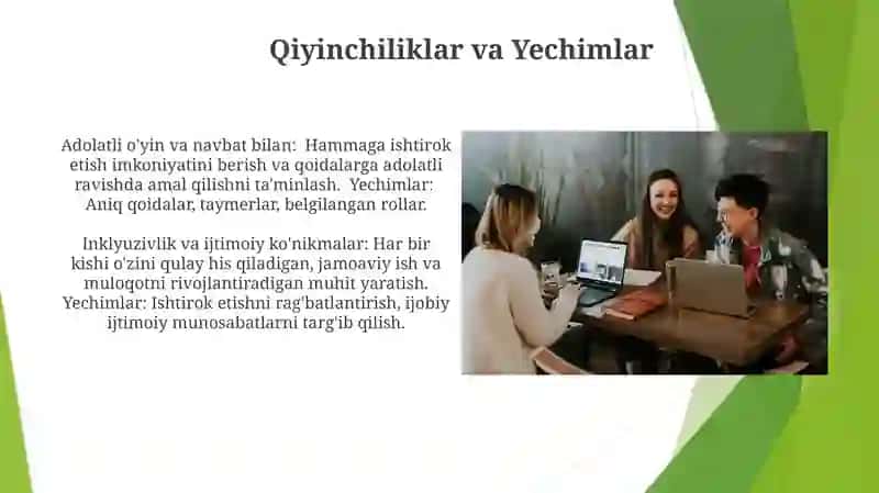 Guruh o'yinlarida maydonchasi 4