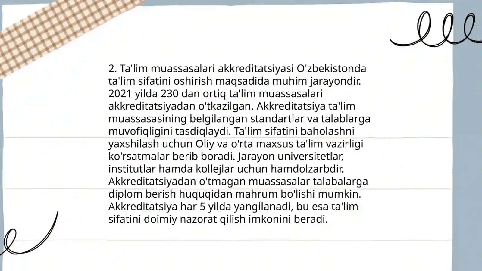 Ta'lim tizimi islohoti 4