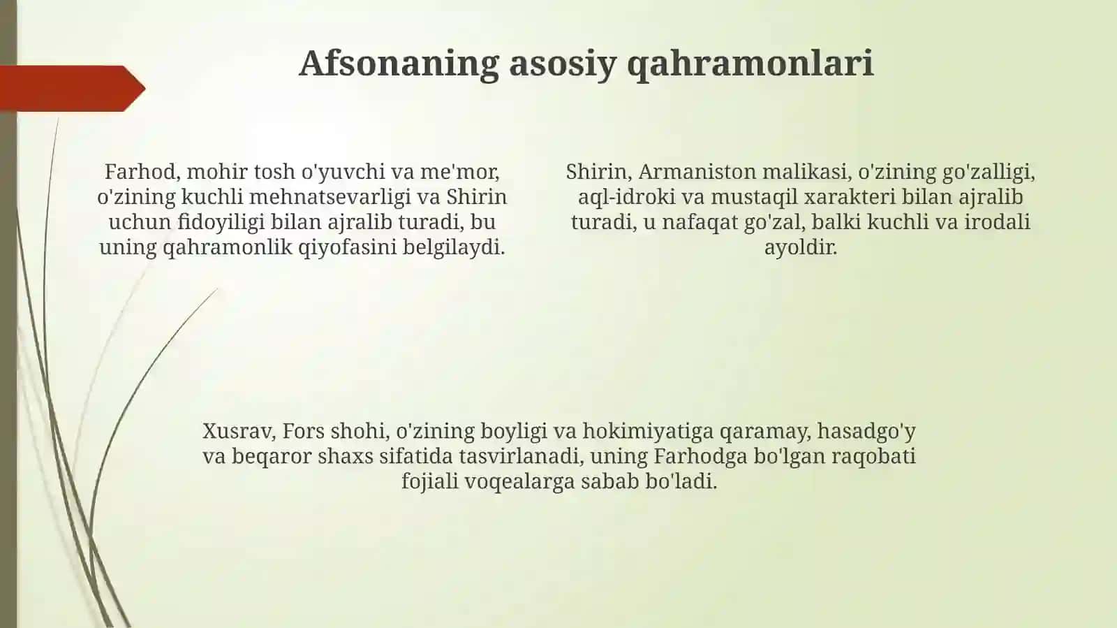 Farhod va Shirin dostoni 4