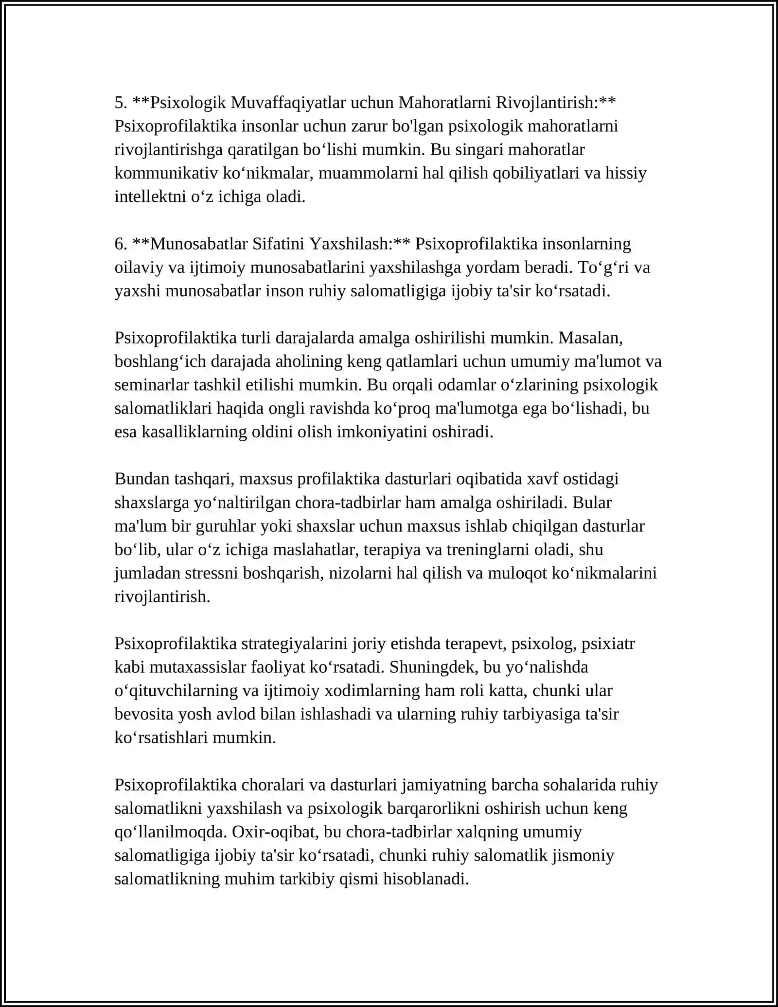 PSIXOPRAFILAKTIKA PISIXOTERAPIYA 4