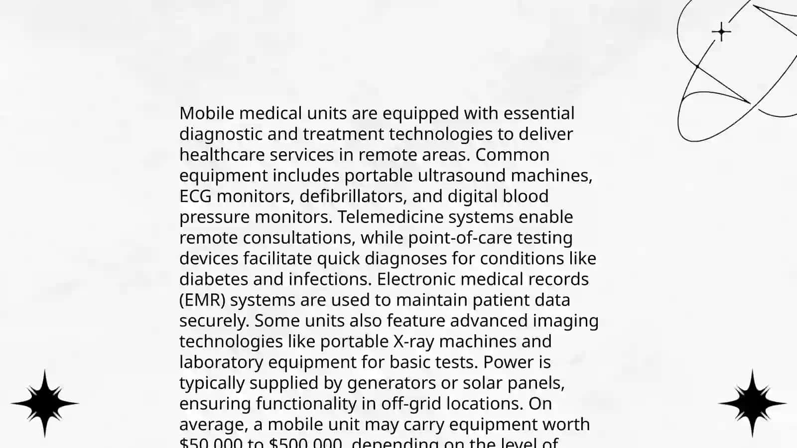 Mobile medical units in the world 4