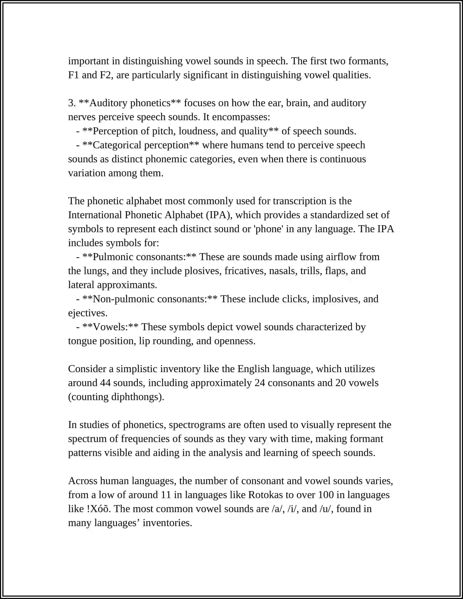 LINGUISTICS 4