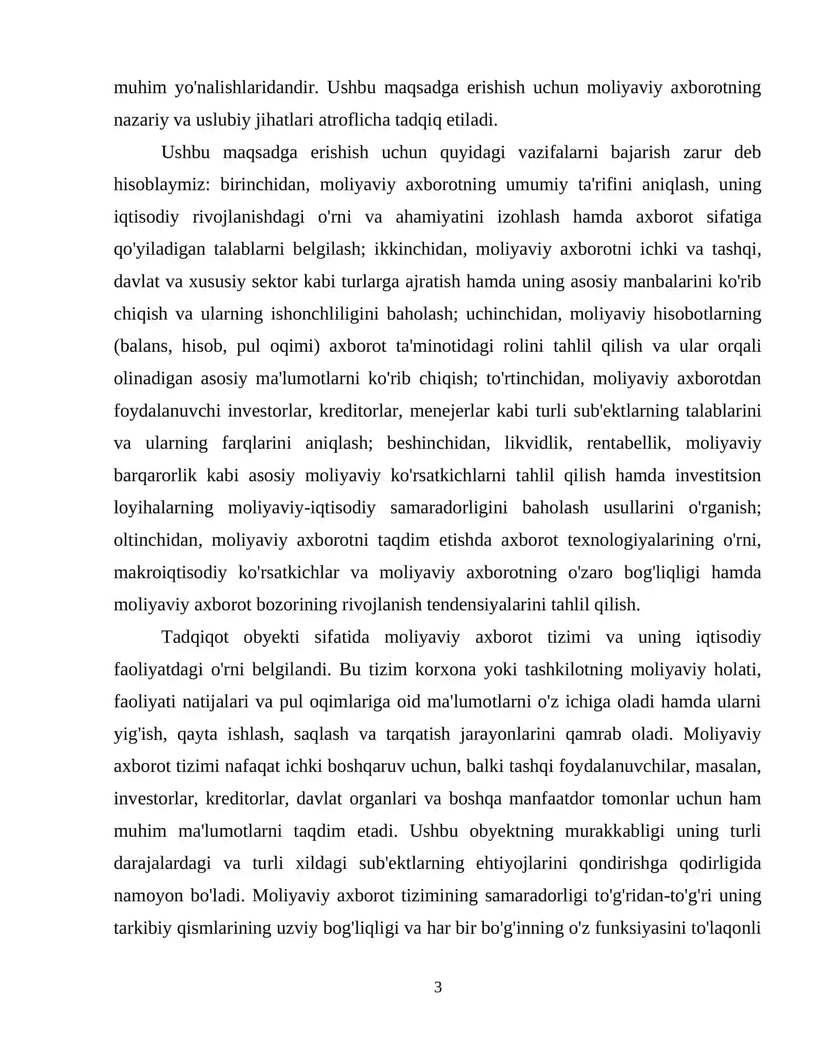 Moliyaviy axborotning umumiy tavsifi 4