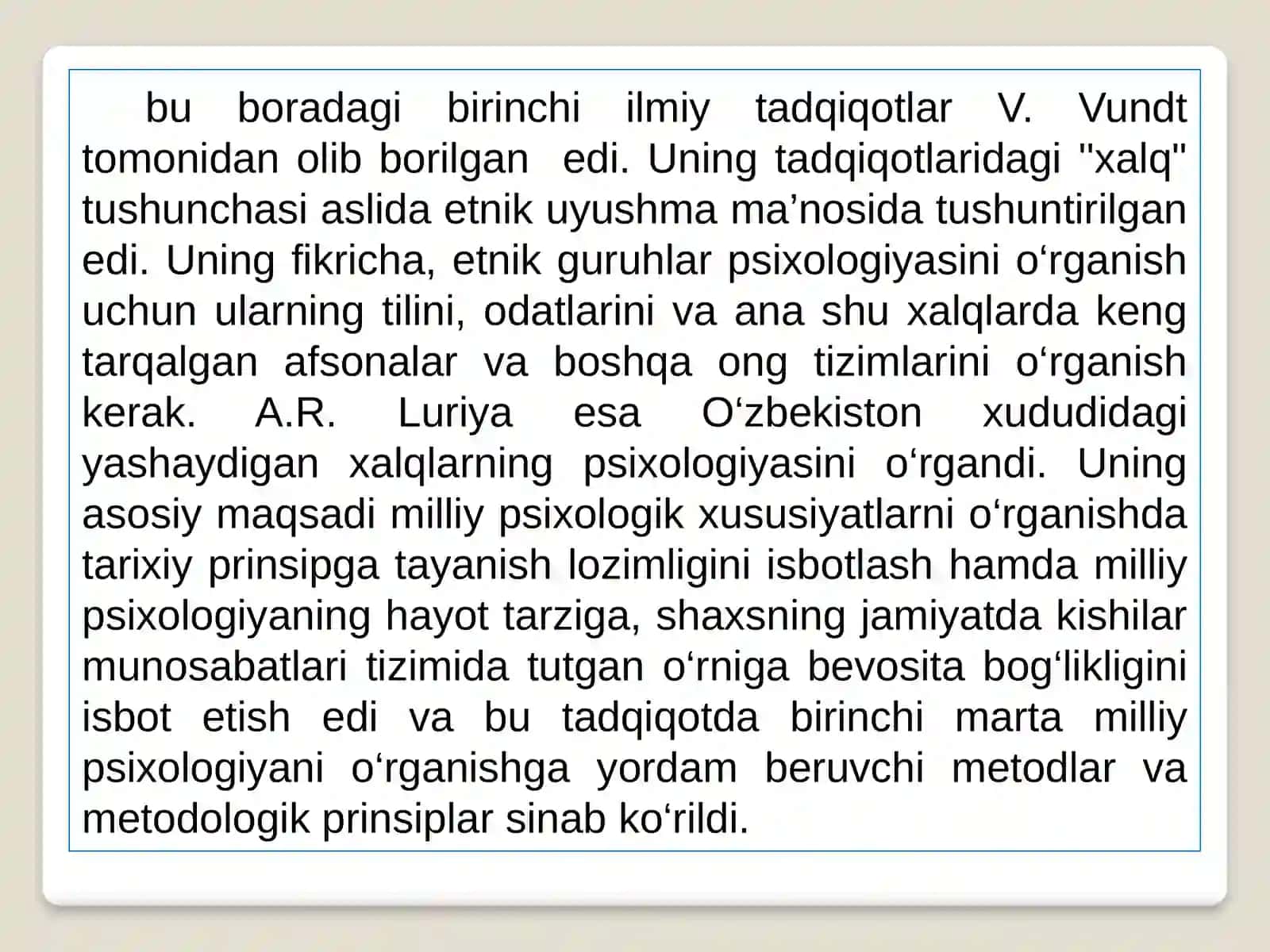 Etnik guruhlar psixologiyasi 4