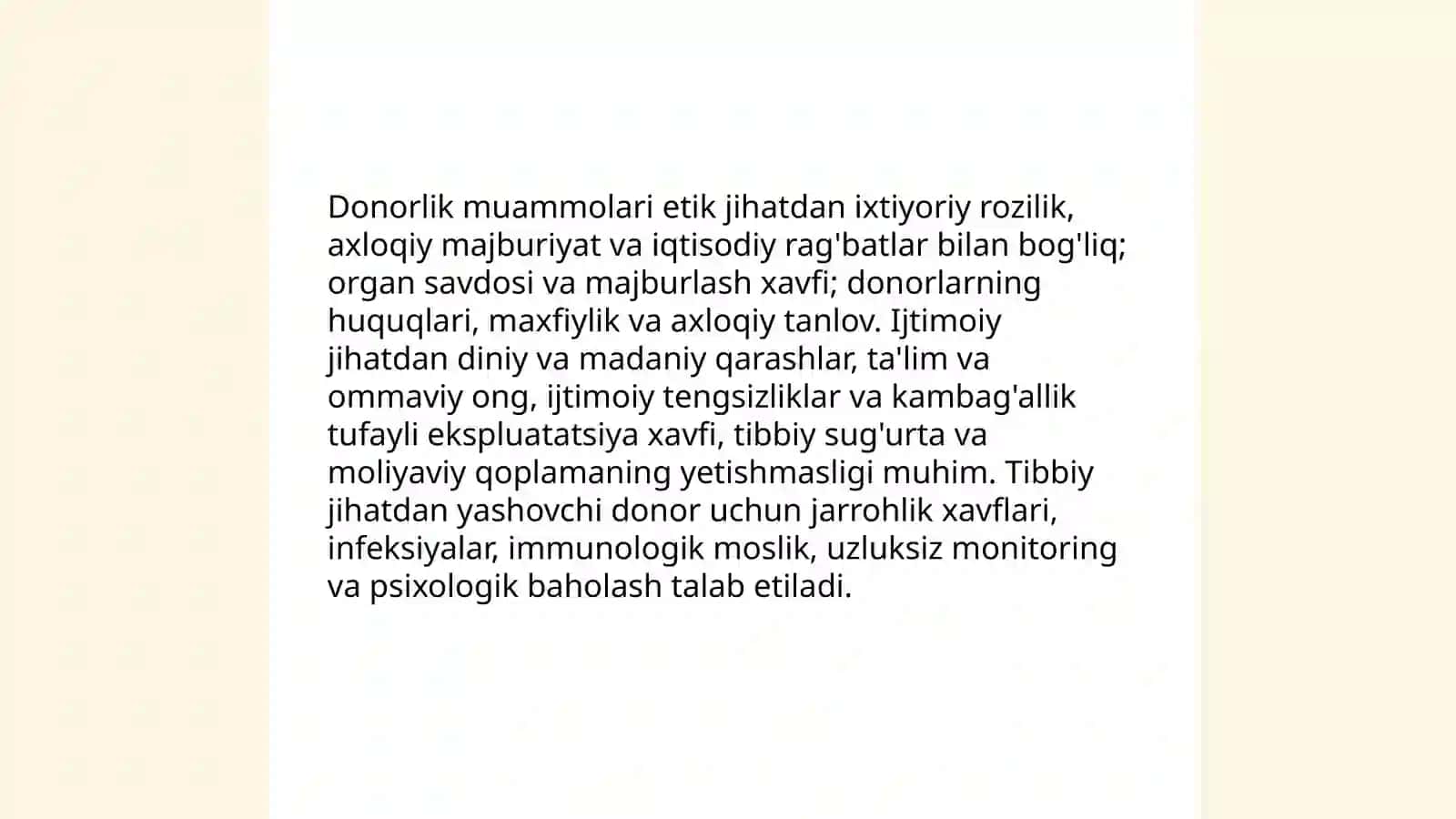 Transplantologiya tarixi va holati 4