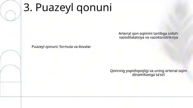 Arteryaning Tarqalish Qonunyatlari 4