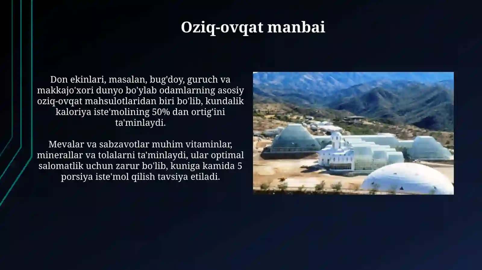 Fotosintez va kislorod ishlab chiqarish 4