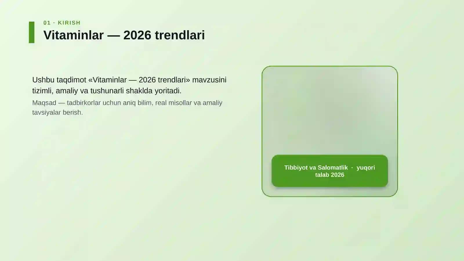 Vitaminlar — 2026 trendlari 4