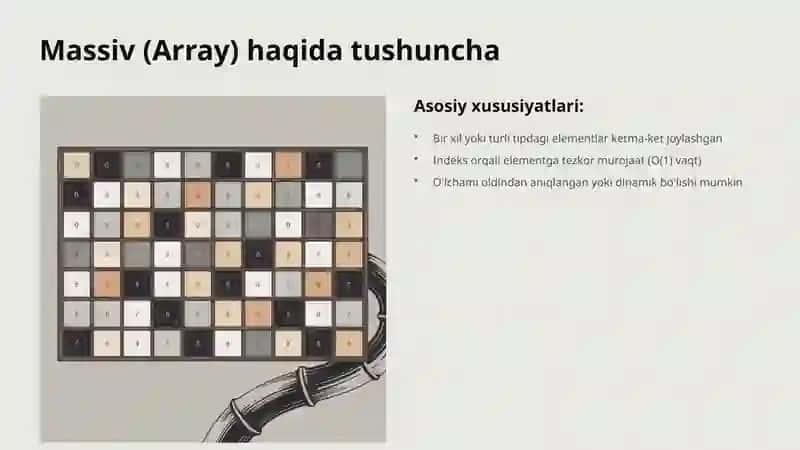 Ma'lumotlar Tuzilmasi va OXKTAsoslari 4