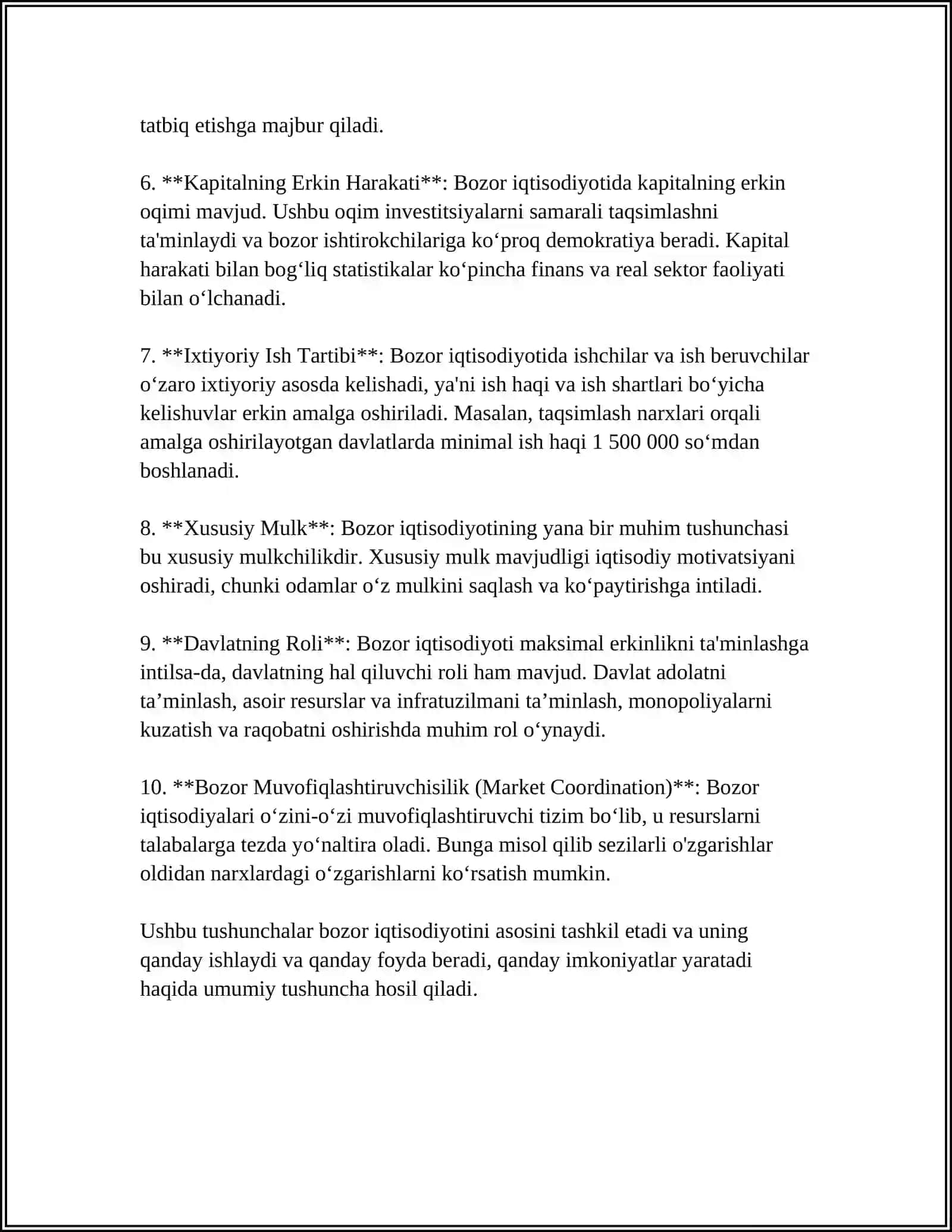 BOZOR IQTISODIYOTINI TARTIBGA SOLISH MEXANIZMI 4
