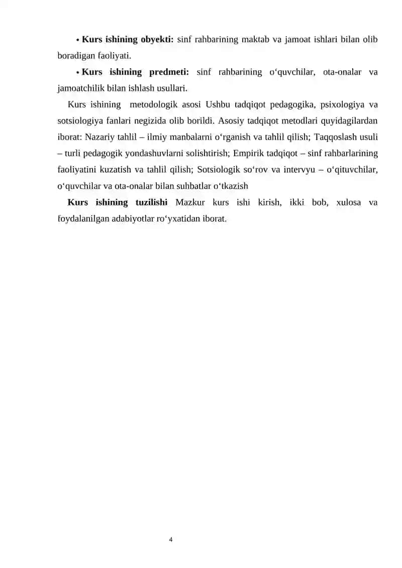 SINF RAHBARINING MAKTAB JAMOAT TASHKILOTLARI BILAN OLIB BORILADIGAN ISHLARI 4
