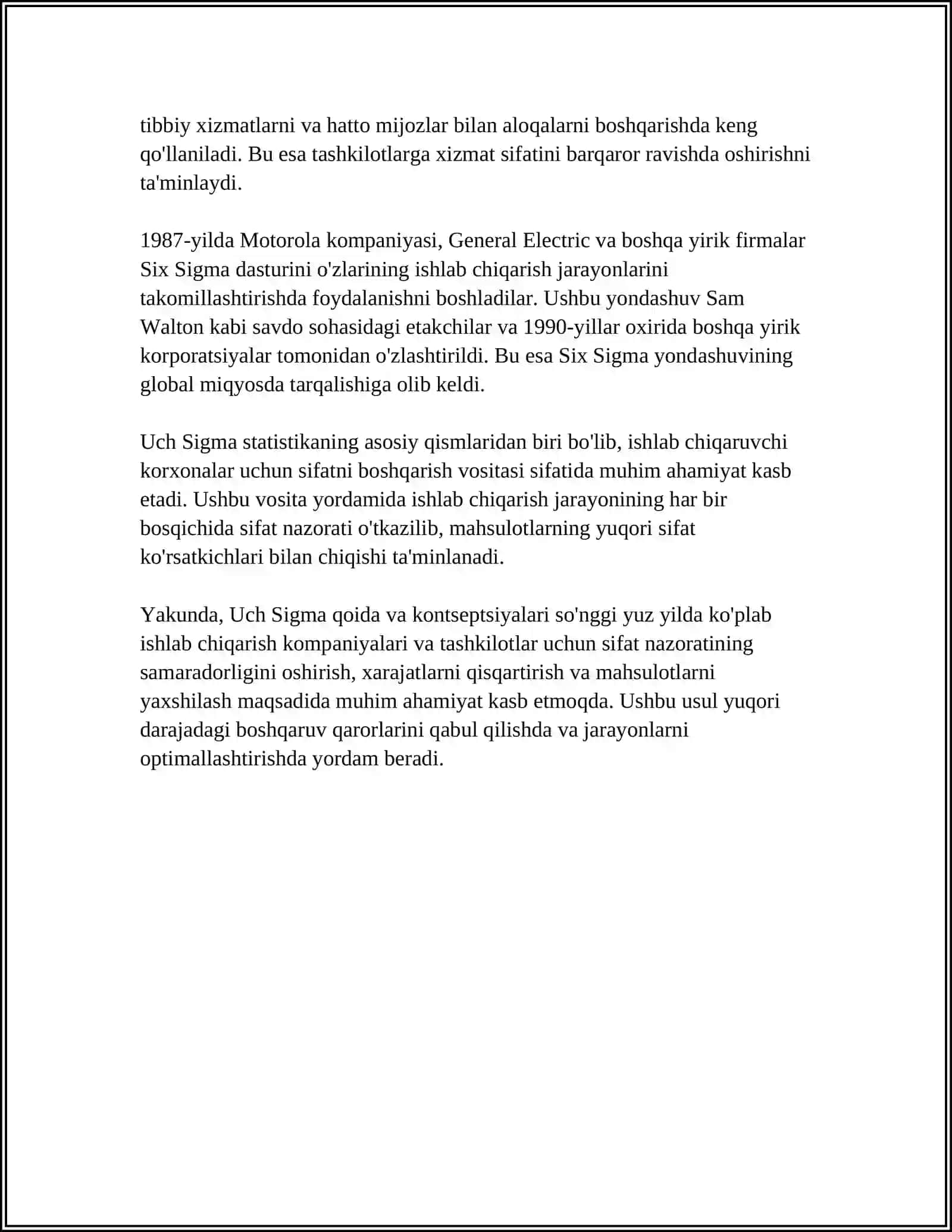 Uch Sigma Qoidasi 4