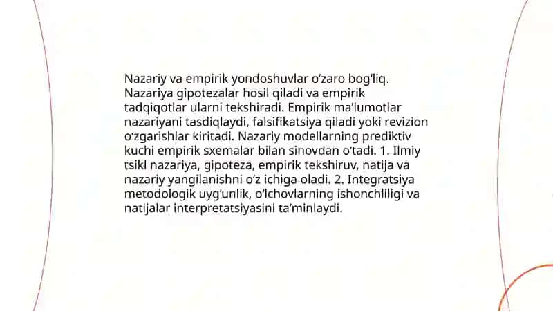 Hissiy, empirik, nazariy, mantiqiy, intuitiv, bilish darajalarining o‘zaro aloqasi va farqi 4