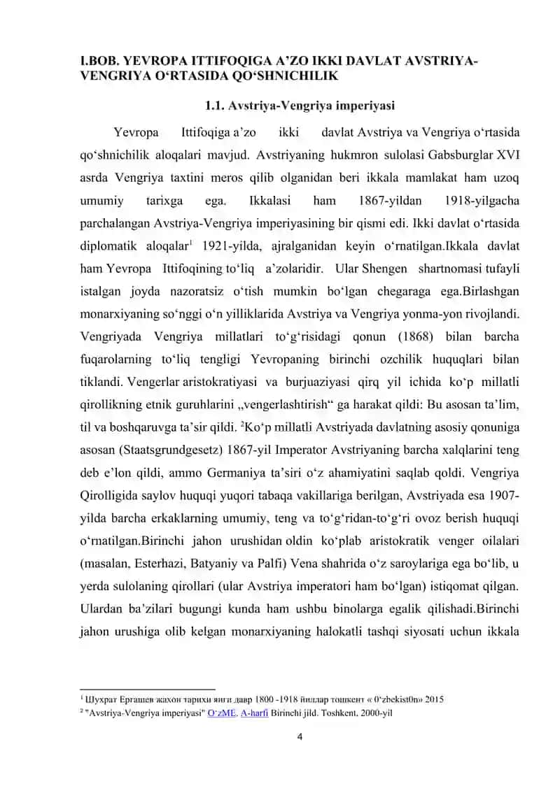 Avstriya-Vengriya imperiyasi tashqi siyosati 4