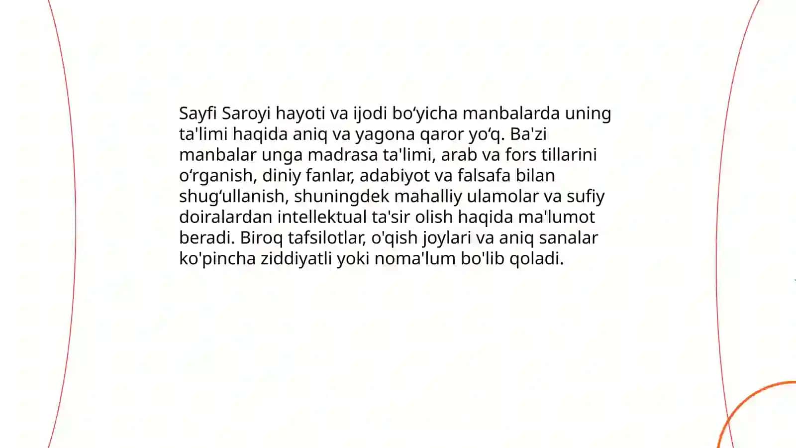 Sayfi Saroyi Hayoti va Ijodi 4