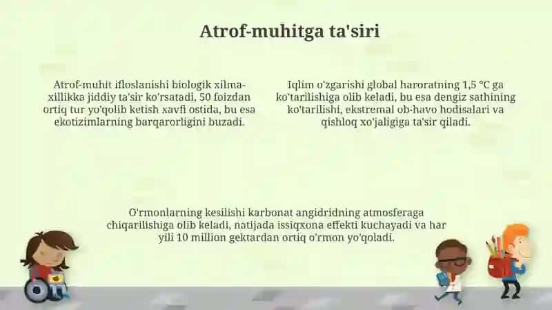 Ecologiyamuammolarinibirgaxalqilamiz 4