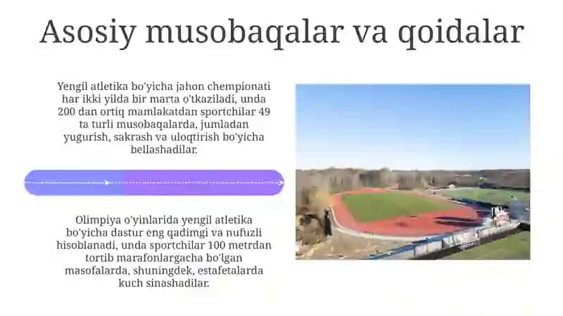 Trek va yengil atletika: Tarix va rivojlanish 4