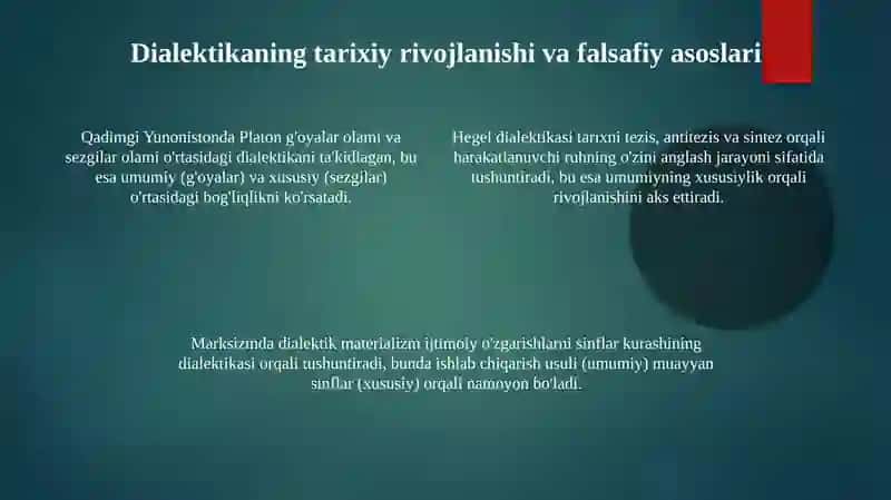 Umumiylik va xususiylik dialektikasi 4
