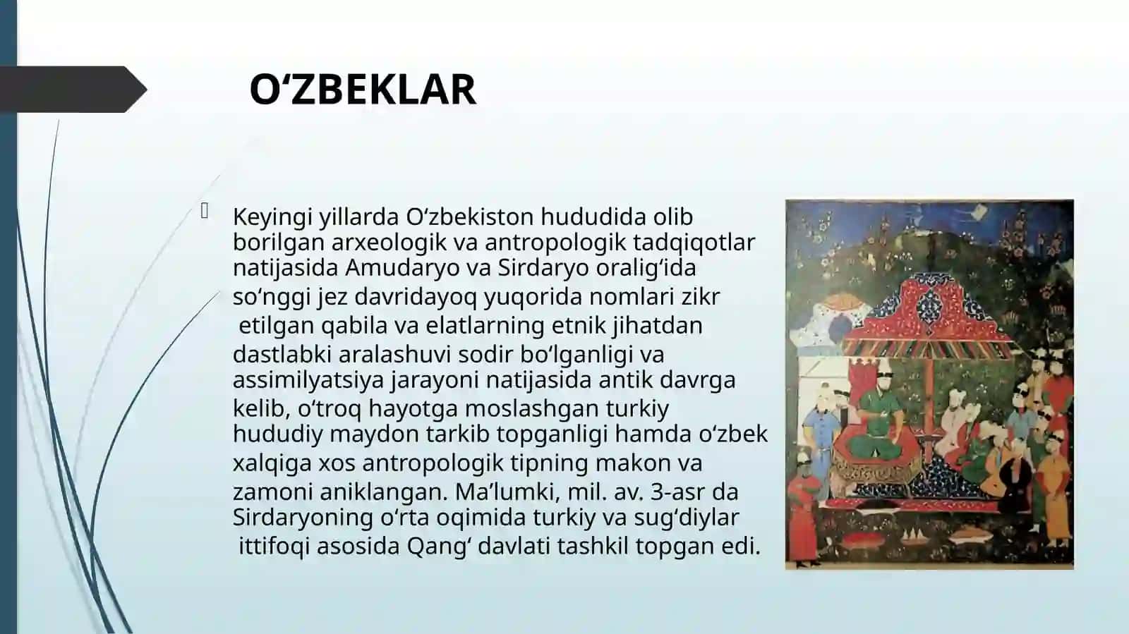 Oʻzbeklarning anʼanaviy xoʻjaligi va moddiy madaniyati 4