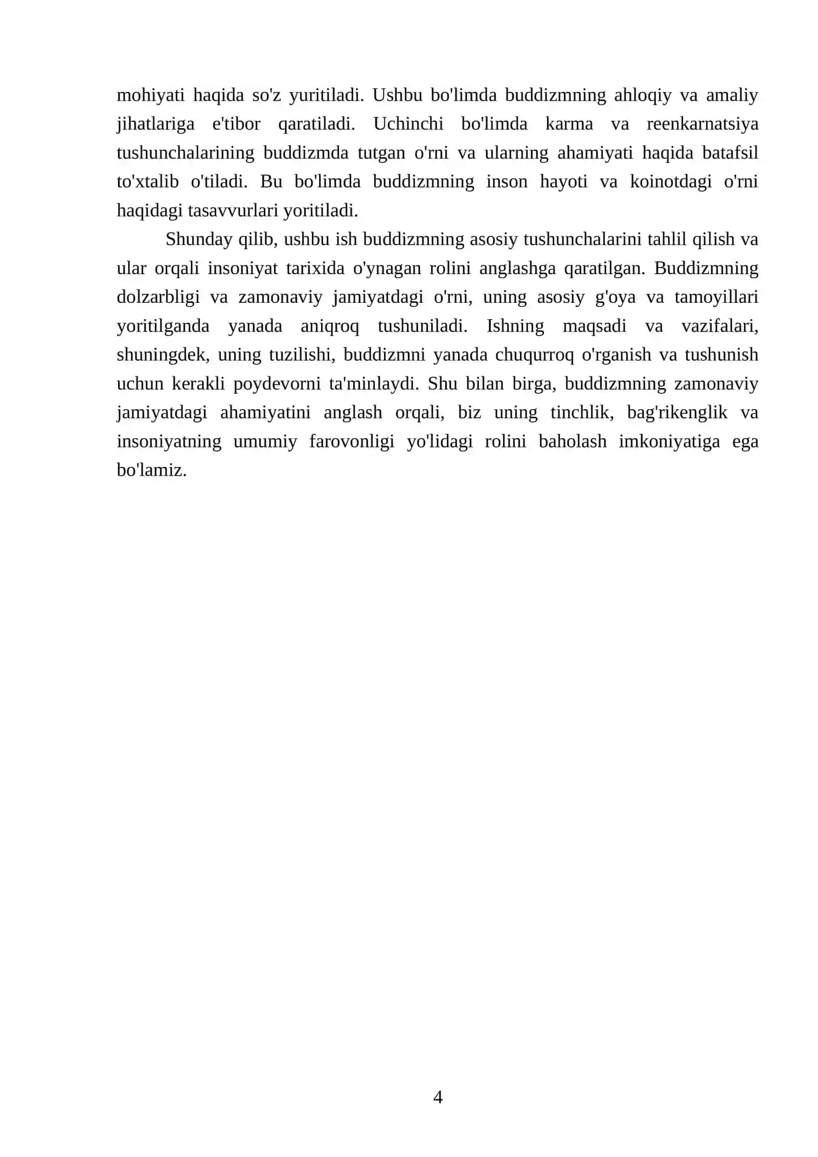 Buddizmning asosiy tushunchalari 4