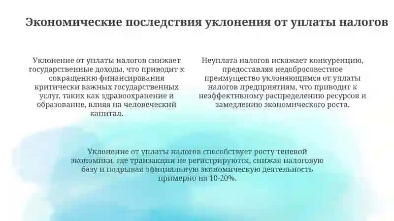 Влияниенеуплатыналоговнаэкономикустраны 4