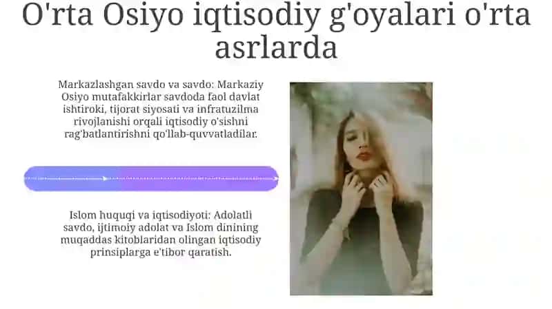 O’rta Osiyo mutafakkirlari iqtisodiy g’oyalari 4