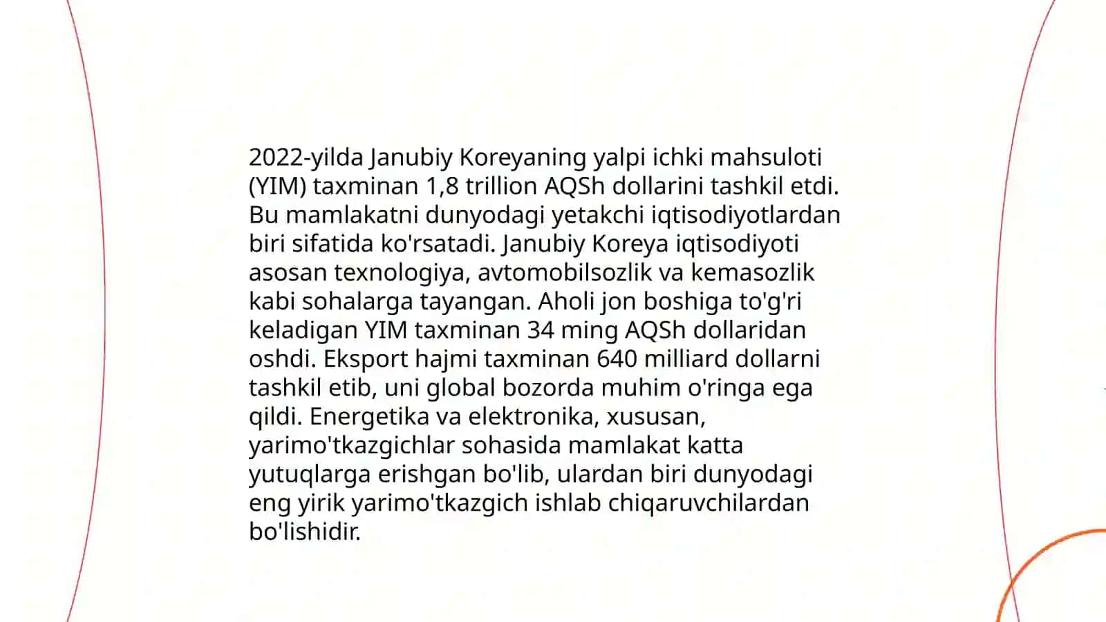 Janubiy Koreya davlat iqtisodiyoti va Soliq tizimi 4