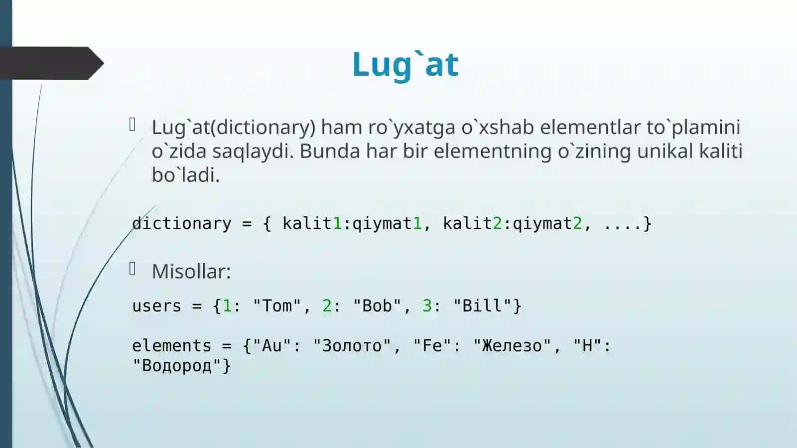 Amaliy matematika yo`nalishi 4