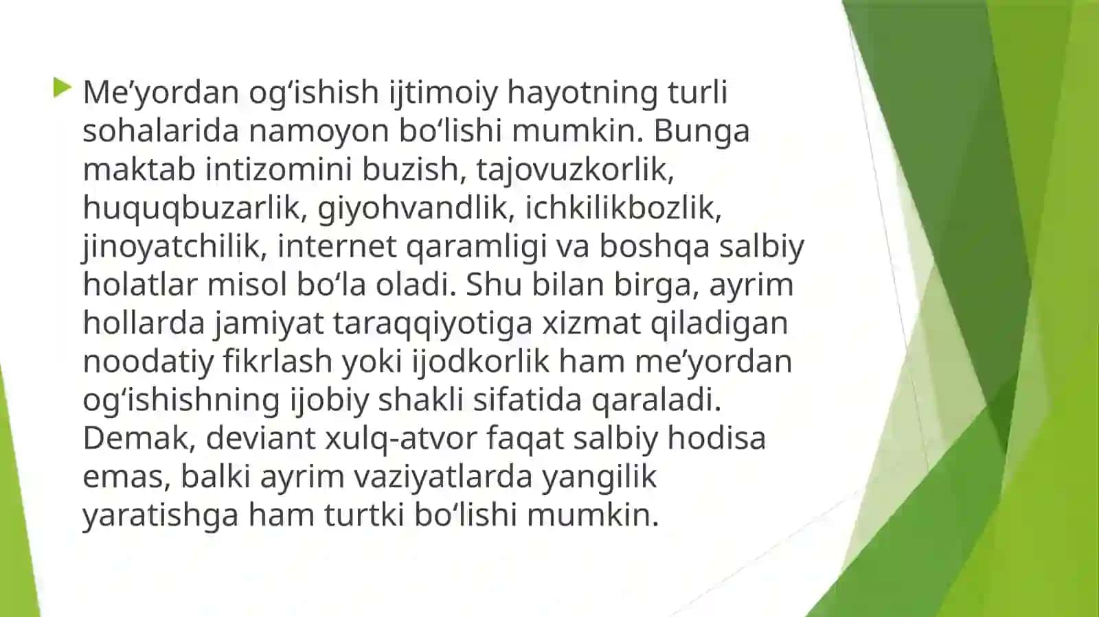 IJTIMOIY PEDAGOGIKADA ME’YORDAN OG‘ISHISH TUSHUNCHASI 4