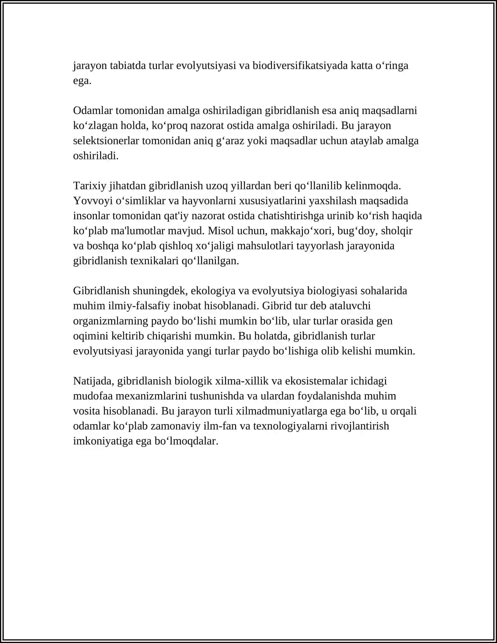 GIBRIDLANISH VA UNING TURLARI 4