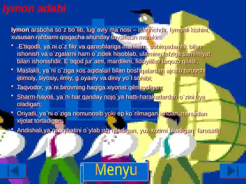 Menejer madaniyatiga qo`yiladigan talablar 4