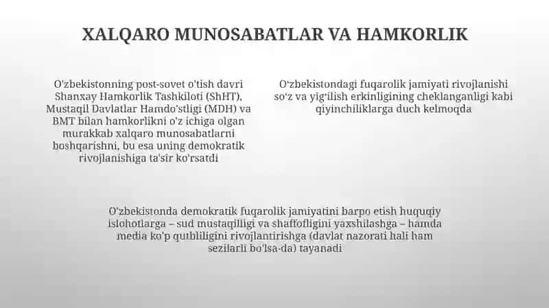 Fuqarolik Jamiyati Tashkilotlari va Demokratik Istirok 4