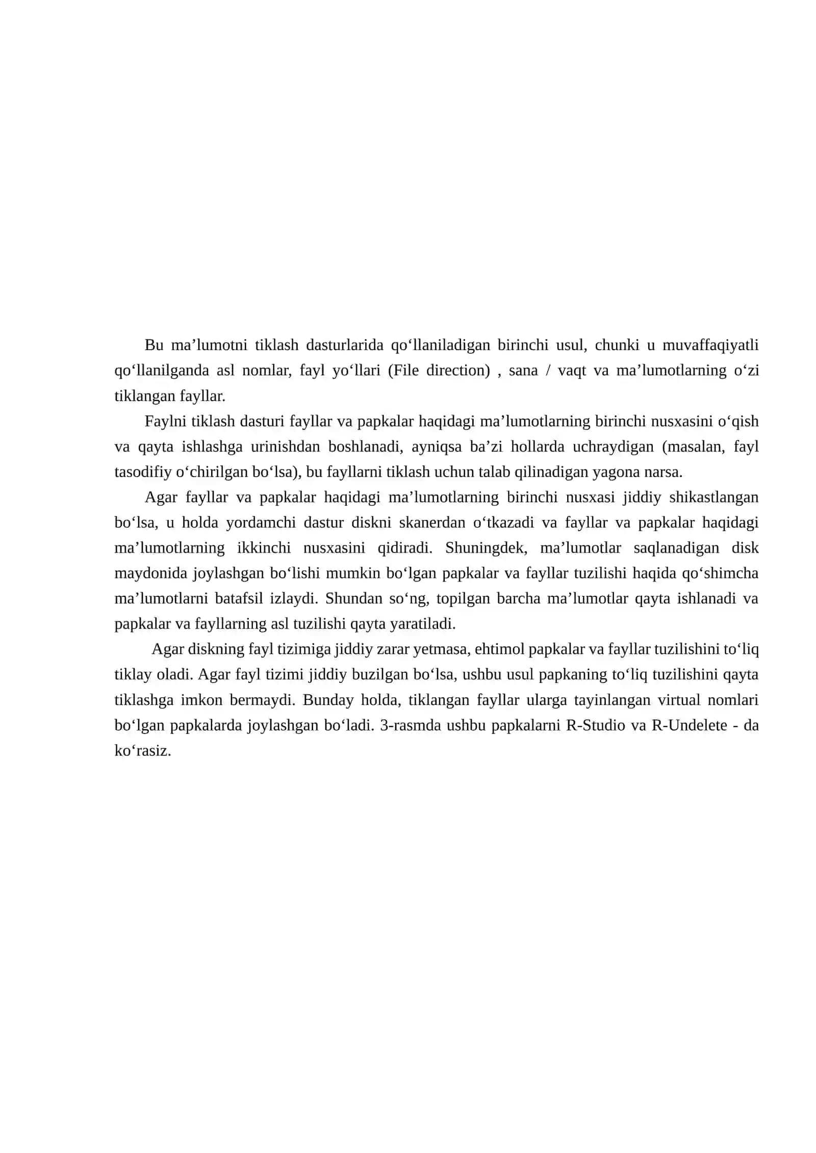 Ma’lumotlarni tiklash strategiyasini loyihalash 4