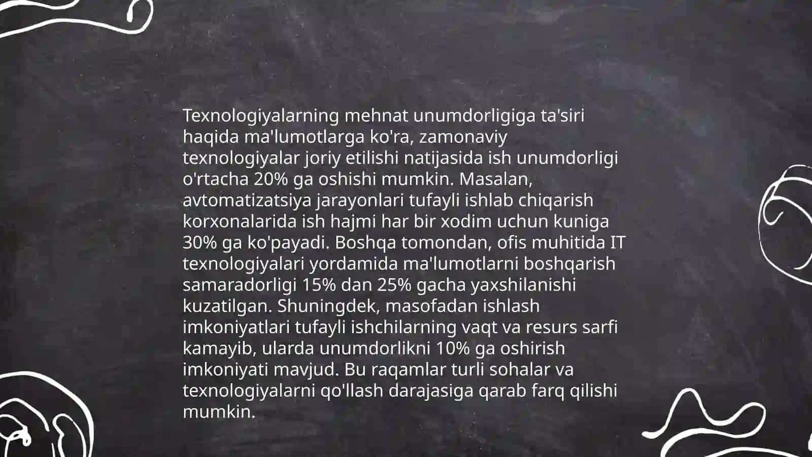 Mehnat unumdorligini oshirish usullari 4