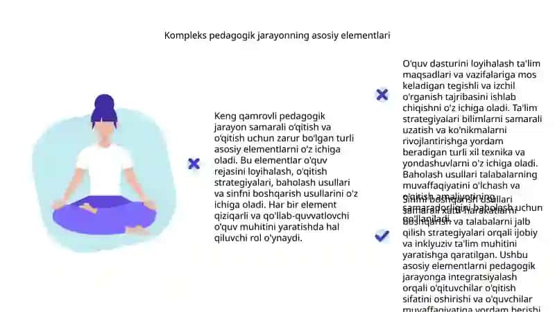 Yaxlit pedagogik jarayon 4