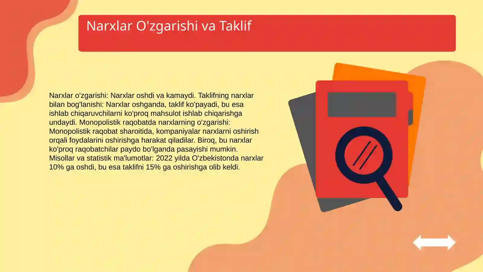 Monopolistik raqobatlashgan bozor muvozanati 4