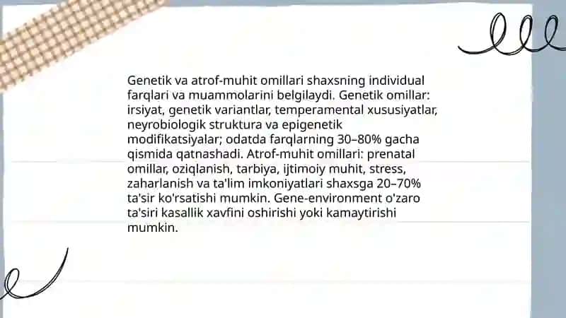 Psixologiyada shaxsning individual farqlari va muommosi 4