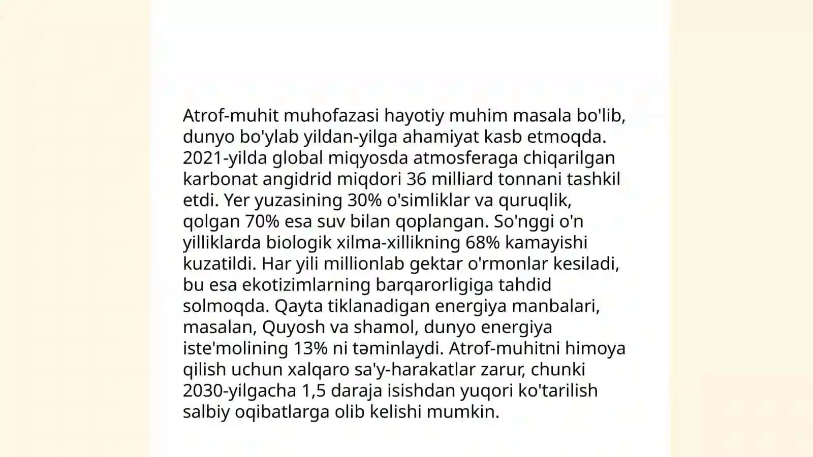 Tabiat inson va jamiyat haqida tushuncha 4
