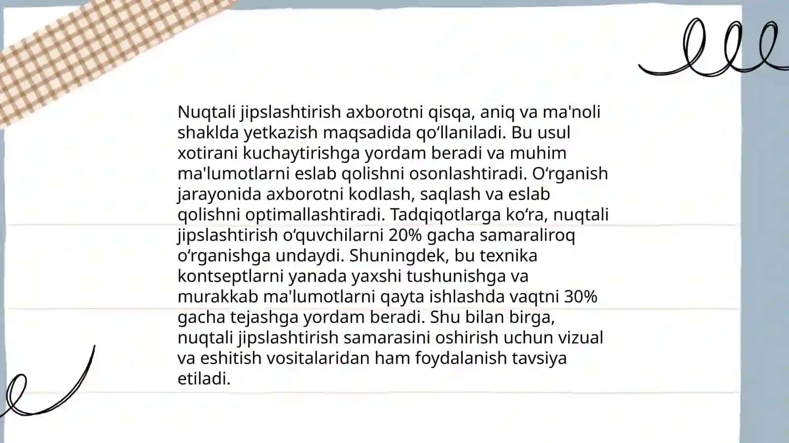 Nuqtali jipslashtirish 4