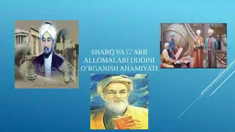 Sharq Allomalarining pedagogik qarashlari, amaliy yondashuv 4