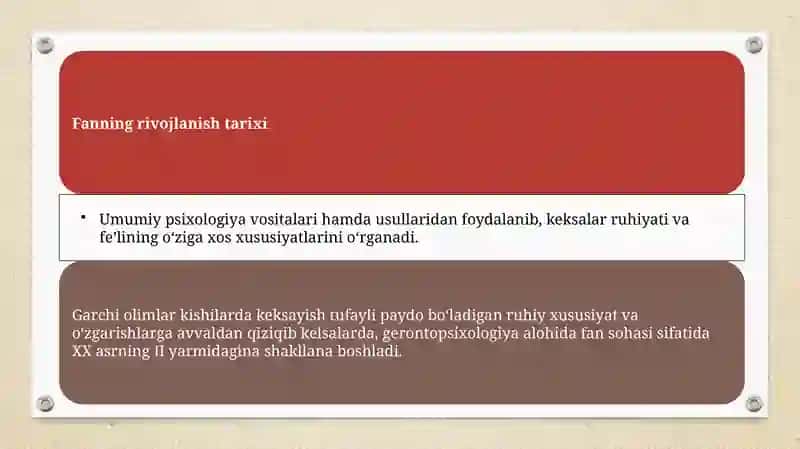 Keksayish va keksalik 4